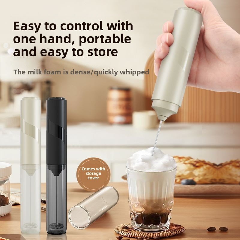 Kitchen Appliances For Restaurant - AA battery powered electric milk frother,