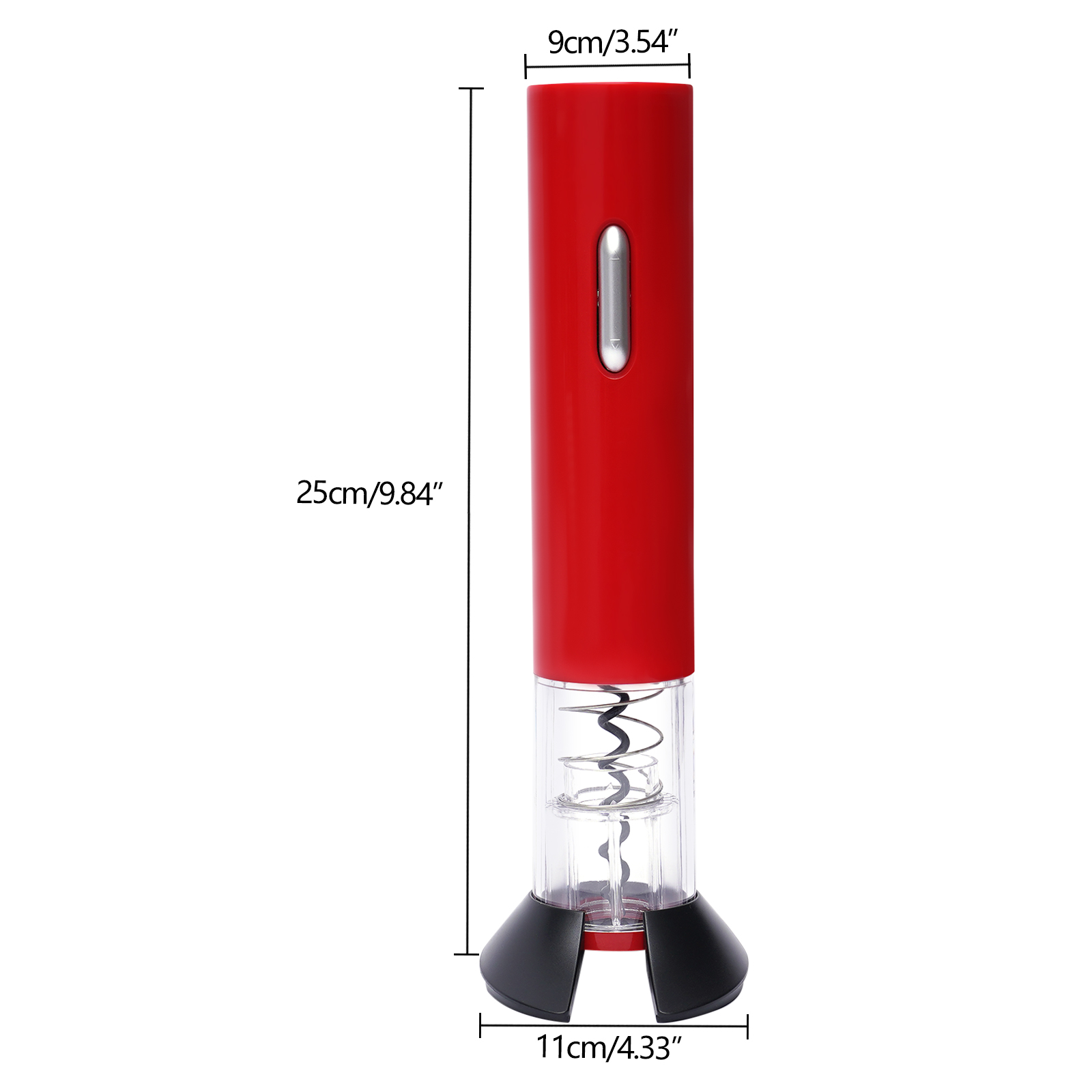 Red Electric Wine Opener Autom - Wine Opener Electric recension och pris