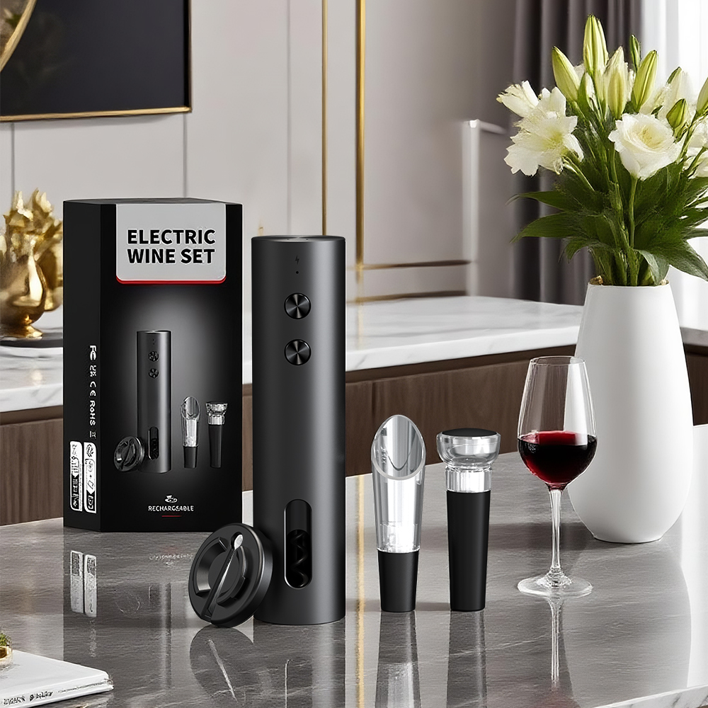4-in-1 Electric Bottle Wine Op - Wine Opener Electric recension och pris