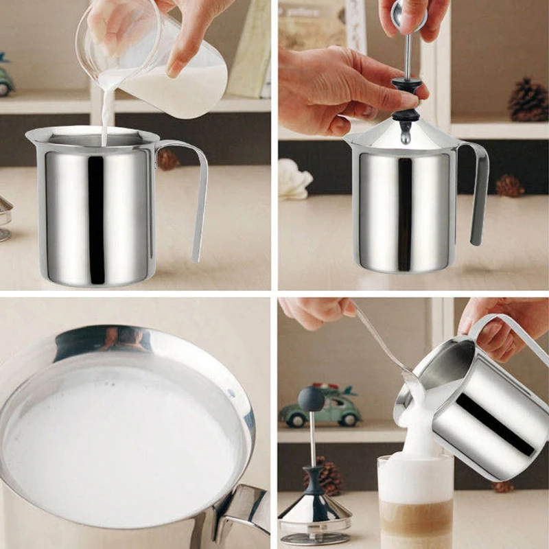 400ML Stainless Milk Frother F - Kitchen Appliances For Restaurant recension och pris