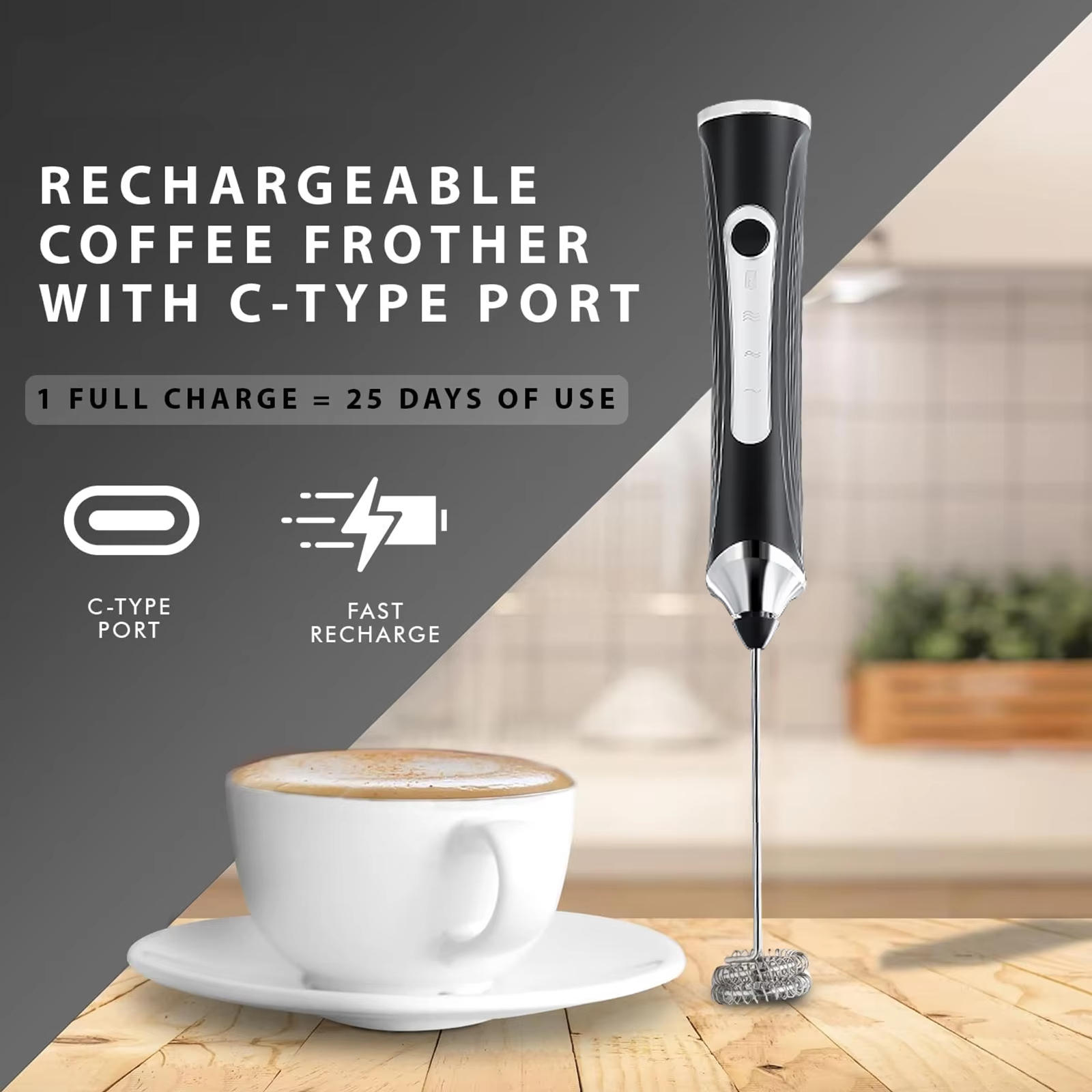 Electric milk frother, milk co - Kitchen Appliances For Restaurant recension och pris