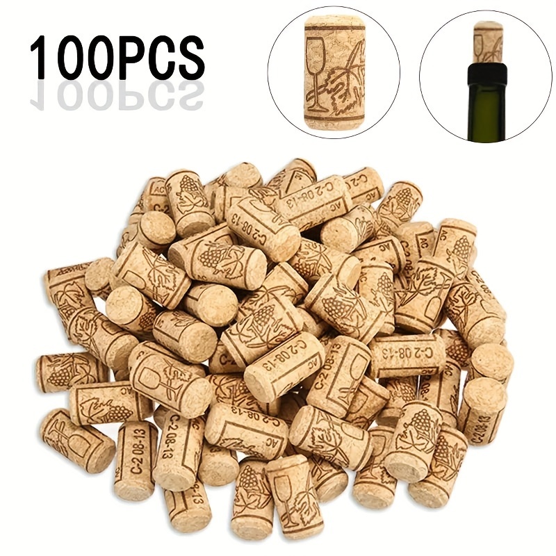 100pcs Wine Cork Stopper Natur - Kitchen Appliances On Sale recension och pris