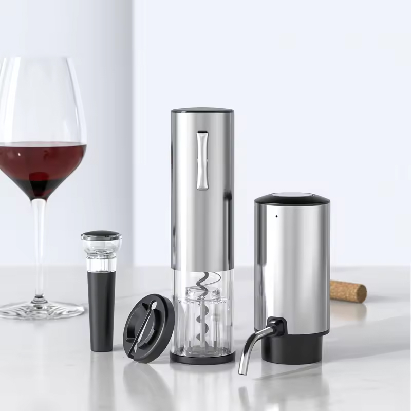 2024 New Design 4-in-1 Lithium - Wine Opener Electric recension och pris