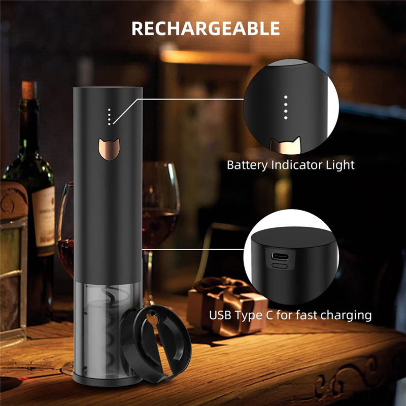 【FUXQ】Electric Cordless Wine O - Wine Opener Electric recension och pris