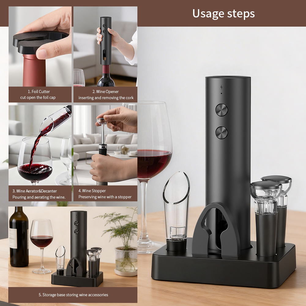 Electric Wine Bottle Opener Se - Wine Opener Electric recension och pris