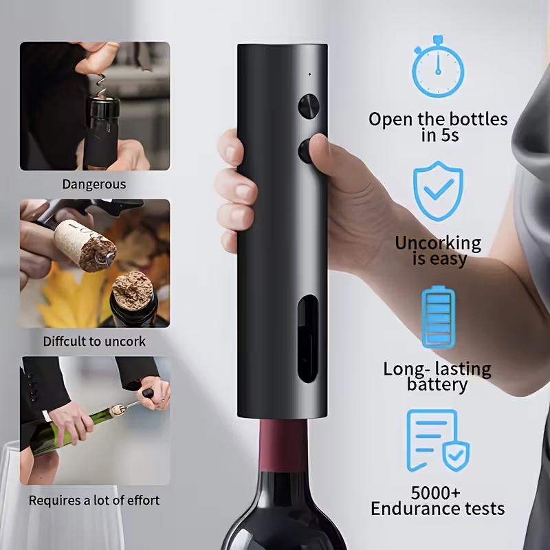 Electric Wine Bottle Opener Se - Wine Opener Electric recension och pris