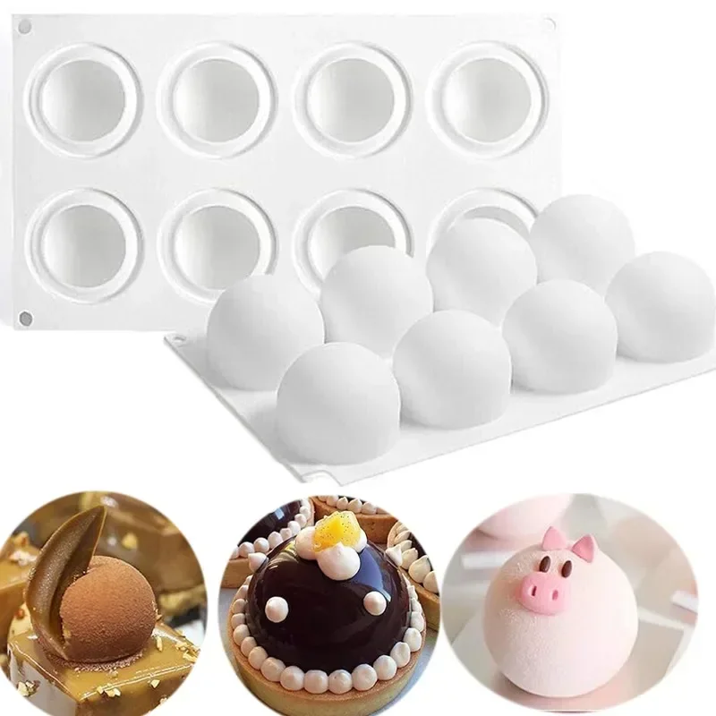3D Sphere Silicone Mold For Mo - Kitchen Appliances On Sale recension och pris