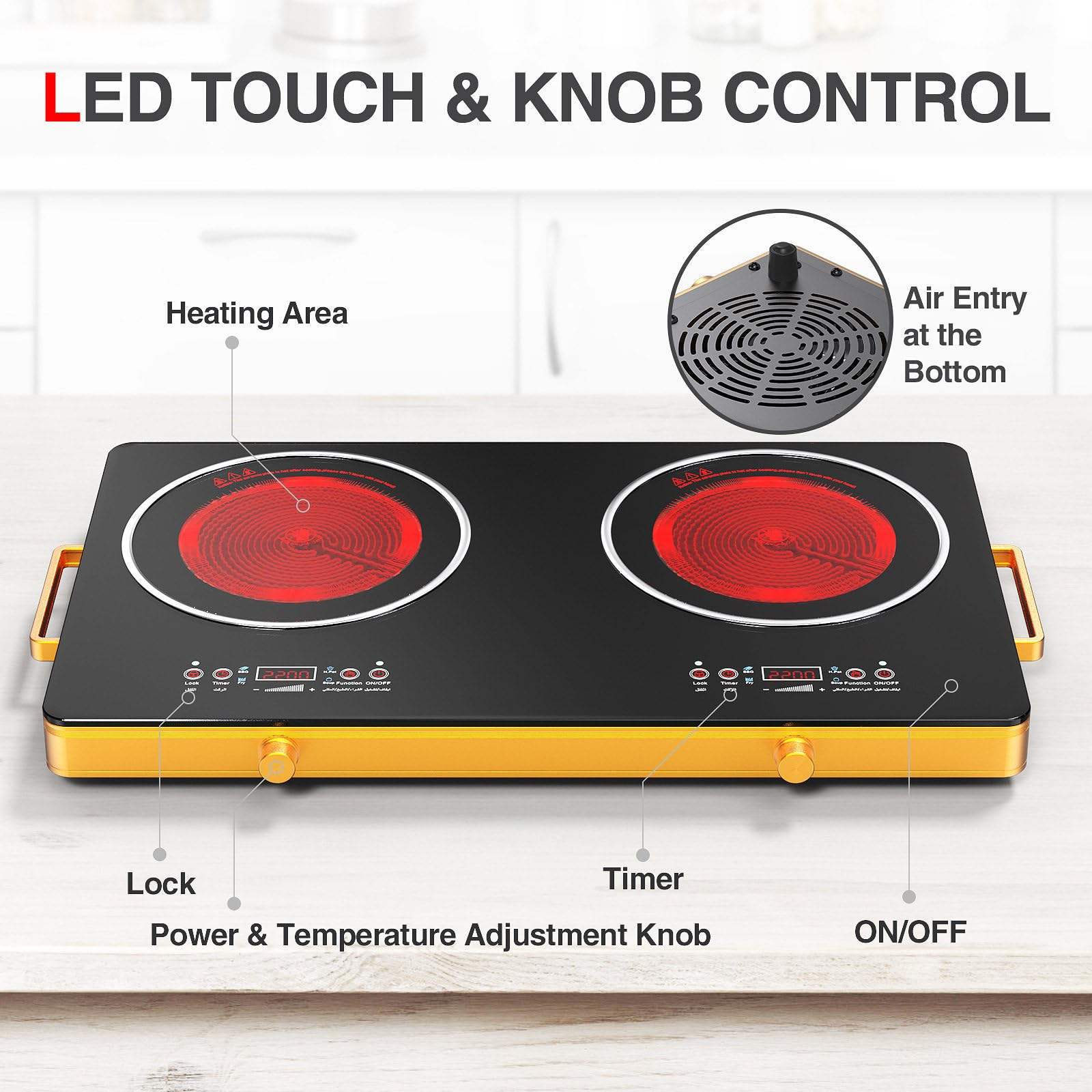 Lovfe Wholesale Best Kitchen A - Kitchen Appliances Electric Stove recension och pris