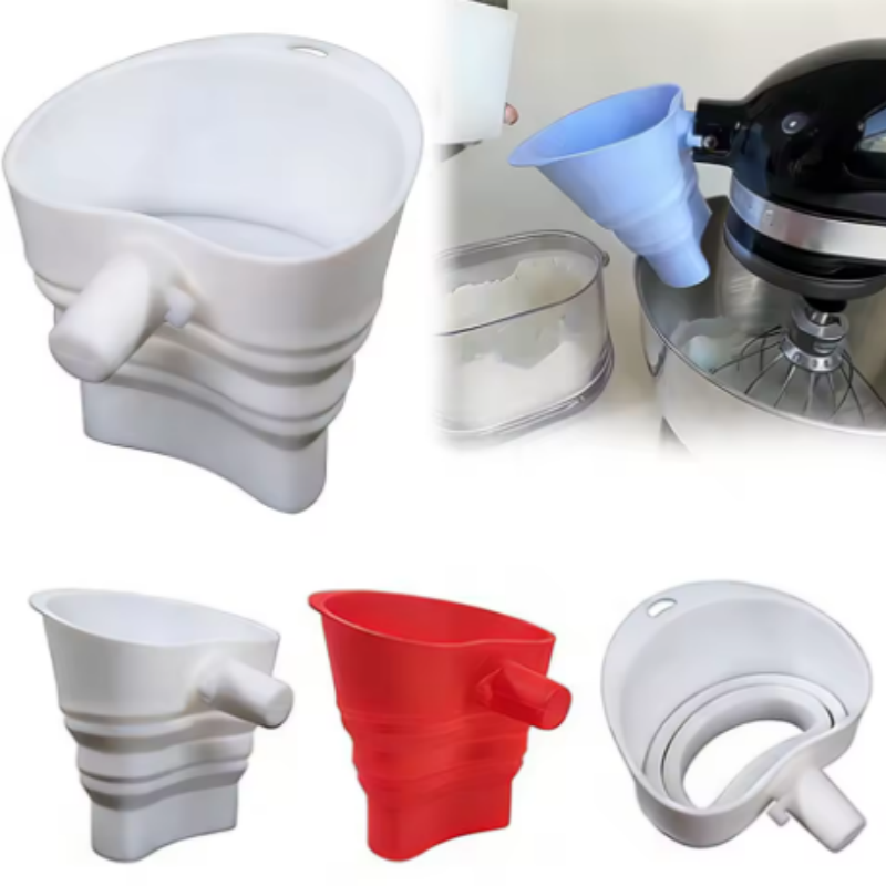 1/3pcs mix Silicone Flour Funn - Kitchen Appliances For Restaurant recension och pris