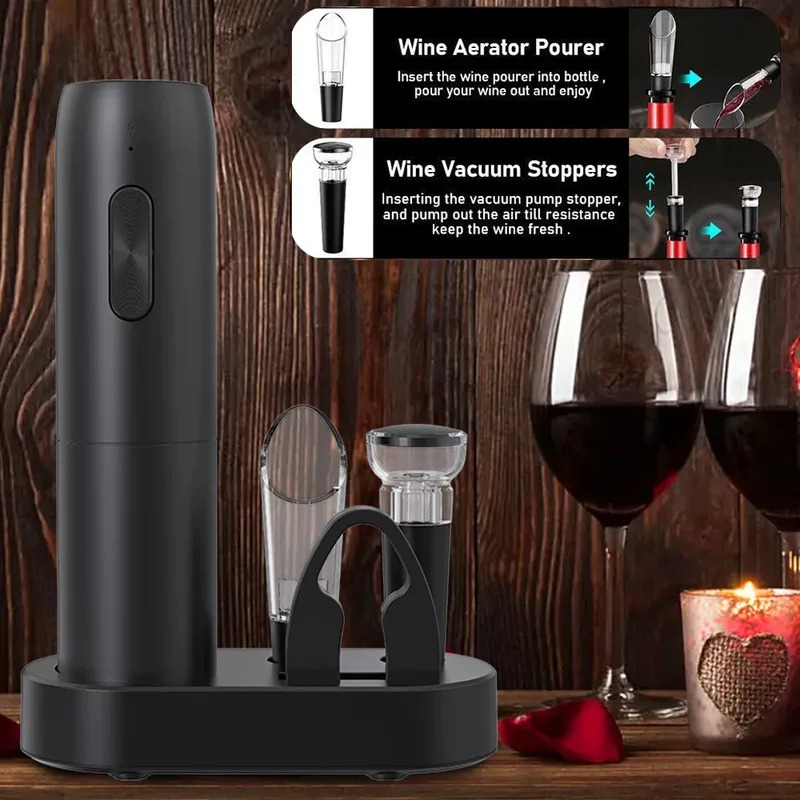 Electric Wine Bottle Opener Au - Wine Opener Electric recension och pris